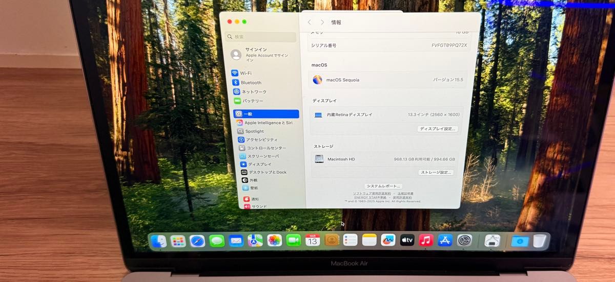 Apple MacBook Air 2020 13インチ M1 16GB 1TB ほぼフルスペック 動画