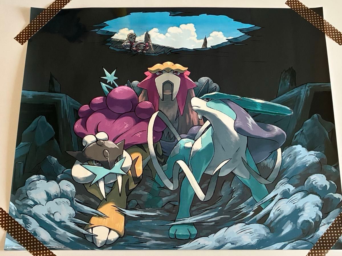 ポケモン ポスター 6枚セット Game Artworks by GAME FREAK アルセウス