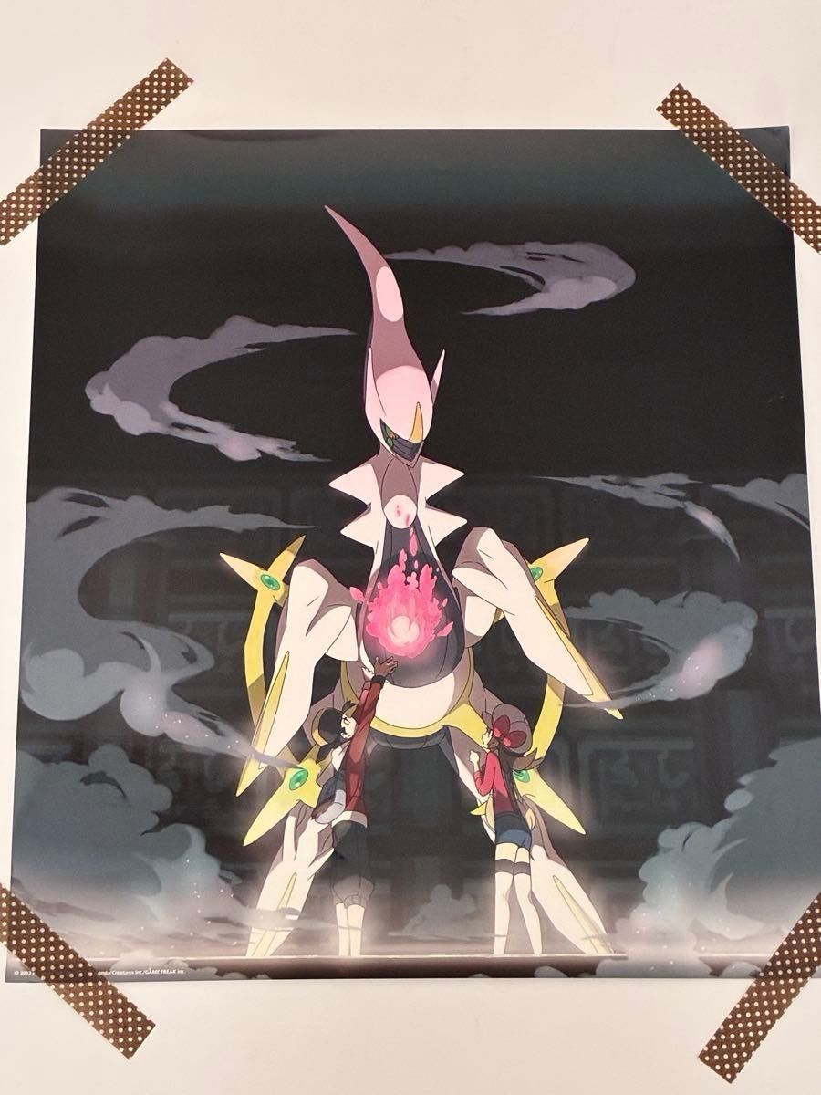 ポケモン ポスター 6枚セット Game Artworks by GAME FREAK アルセウス