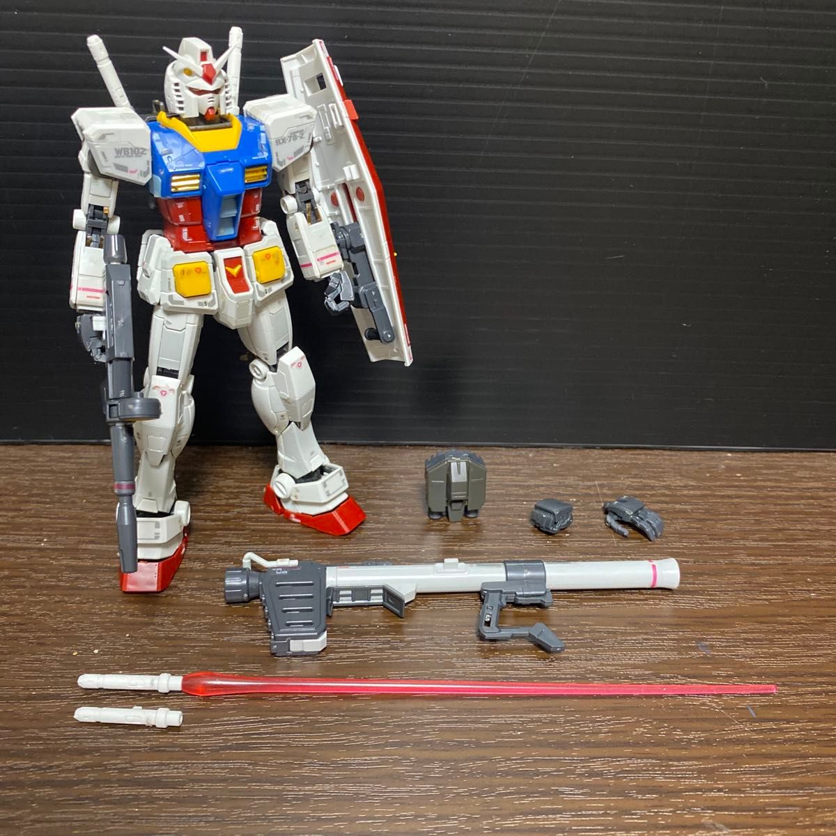zjガンプラ完成品ジャンク 機動戦士ガンダム RG 1/144 ガンダム｜Yahoo