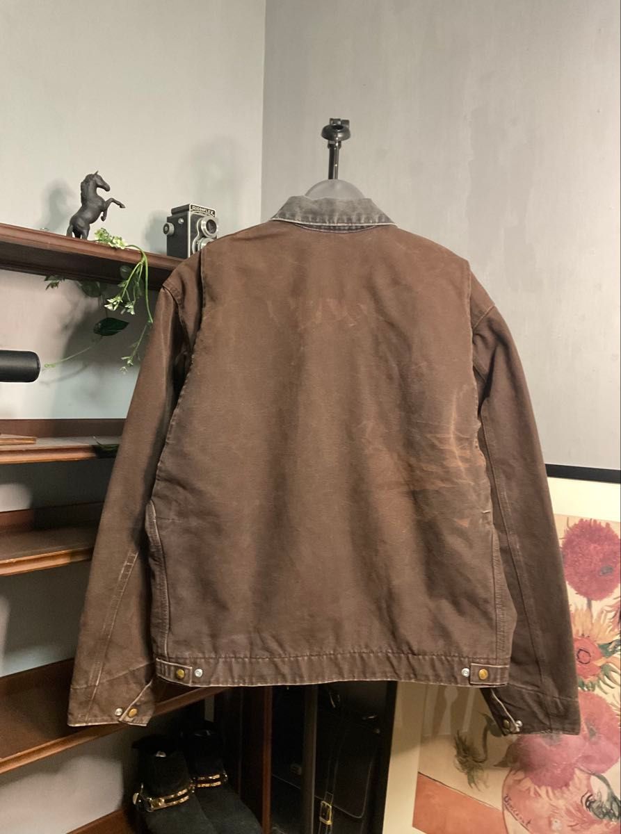 Carhartt デトロイトジャケット J97-DKB ダークブラウン XL-tall