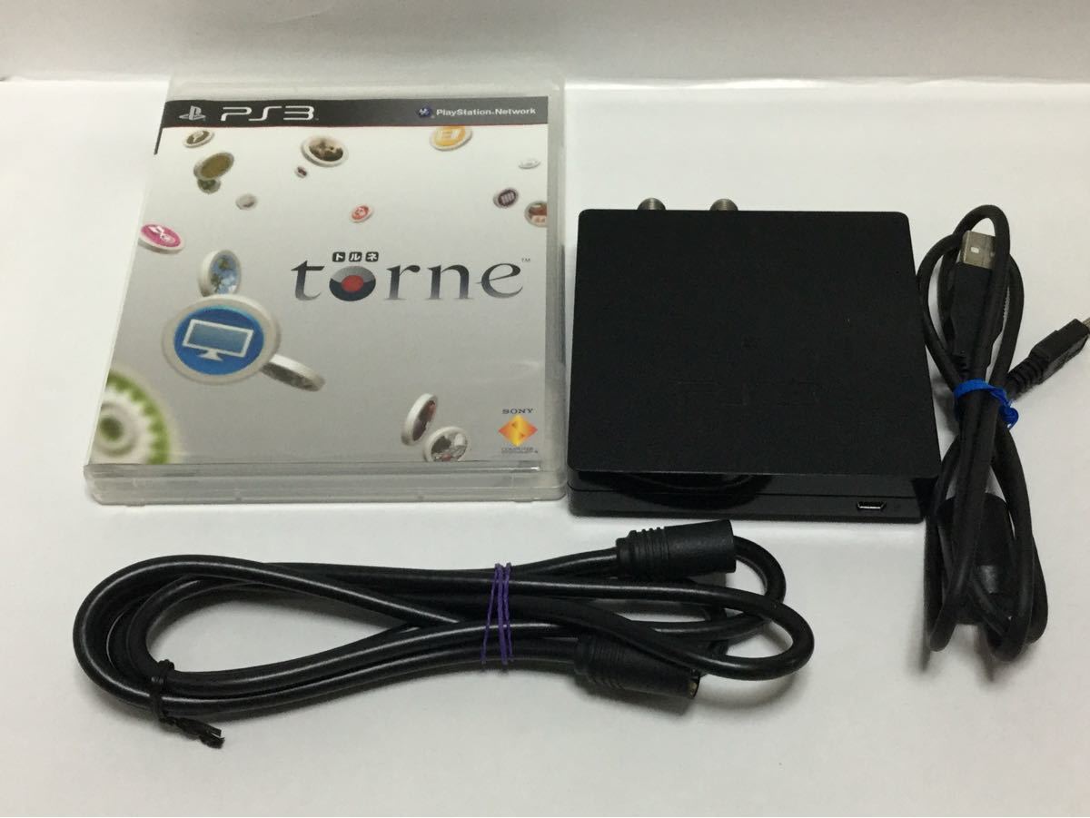 PS3 トルネ チューナー＋ソフト＋USBケーブル＋アンテナケーブル