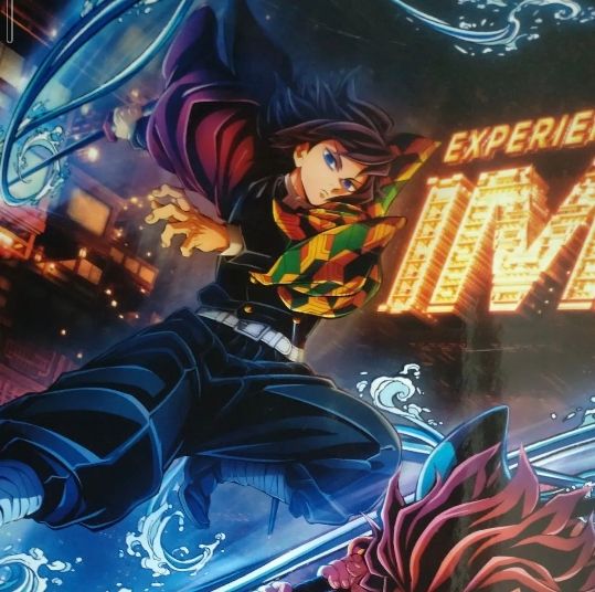 鬼滅の刃 劇場版 無限城編 映画 IMAX A3 ポスター 海外 限定 入場者
