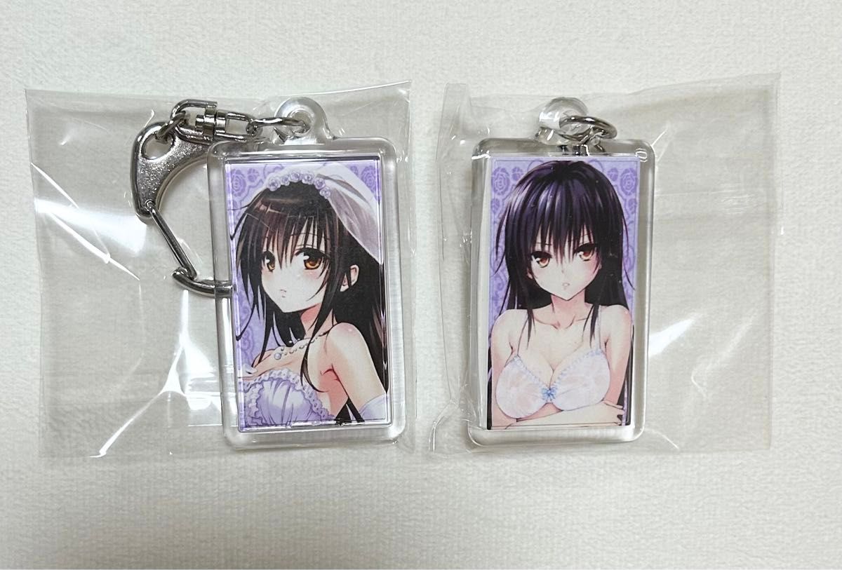 ToLOVEる キーホルダー 古手川唯 アクリルキーホルダー ダークネス