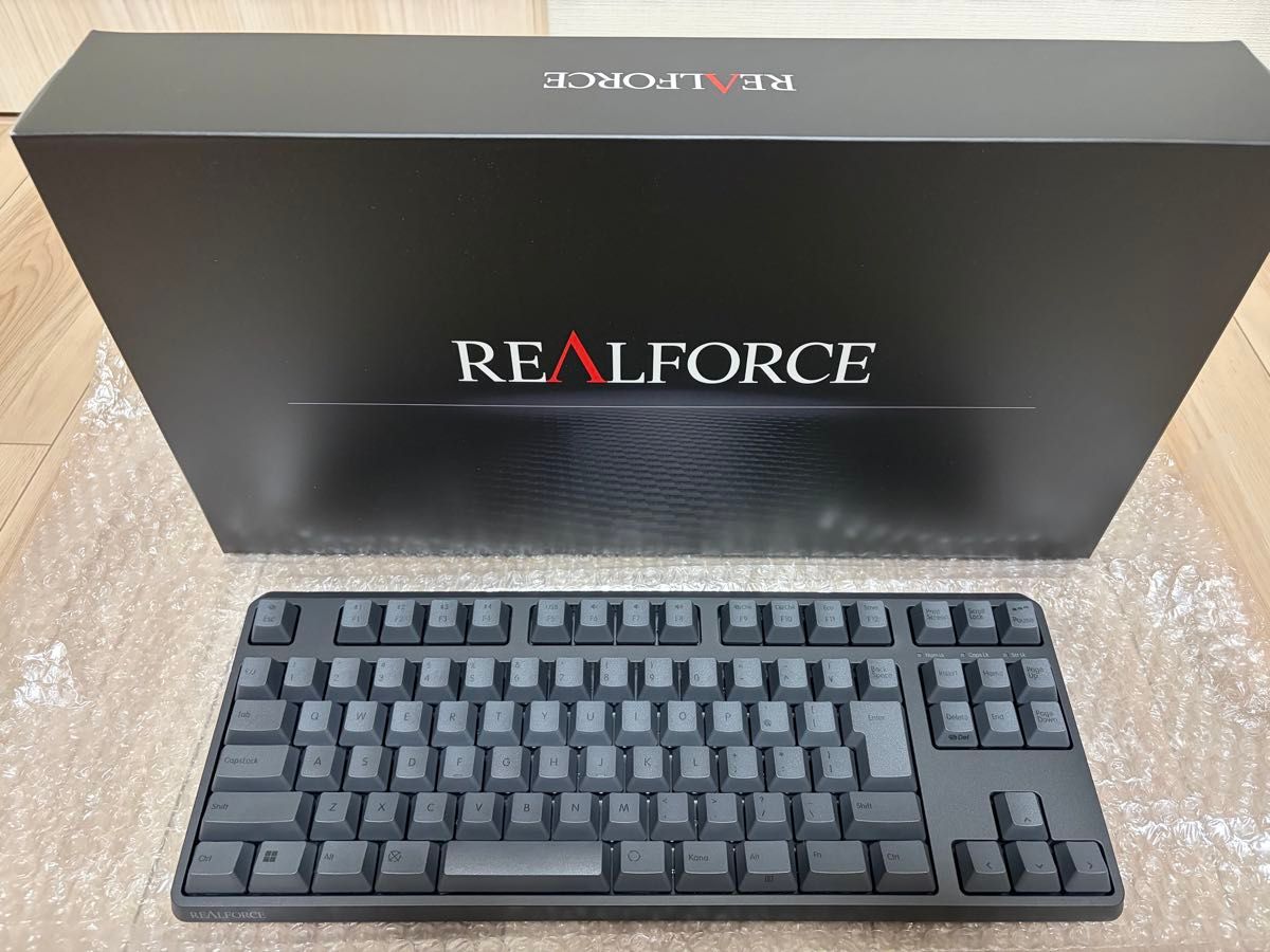 東プレ リアルフォース/REALFORCE R4 KEYBOARD 30g荷重/テンキーレス