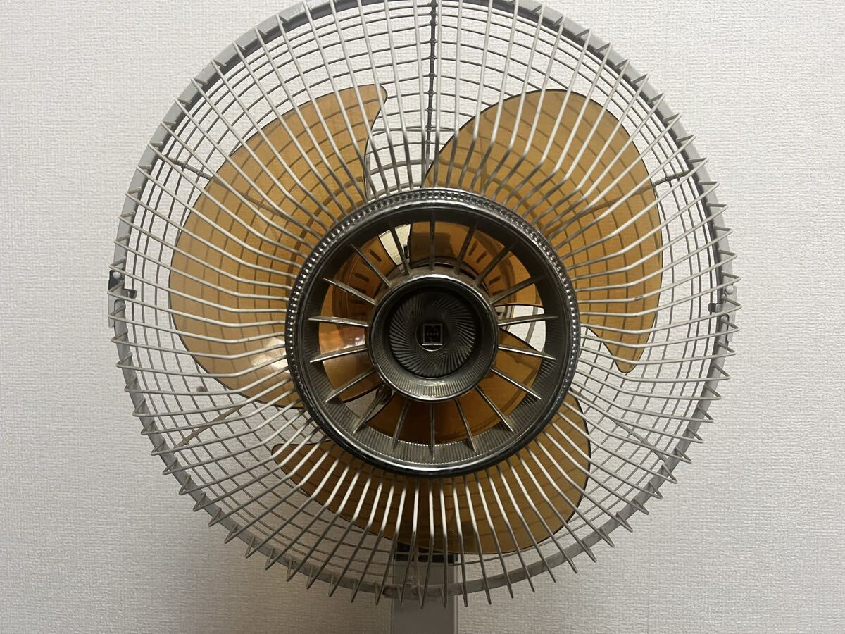 72/11】National ナショナル F-30MA 扇風機 お座敷扇 昭和 レトロ 通電