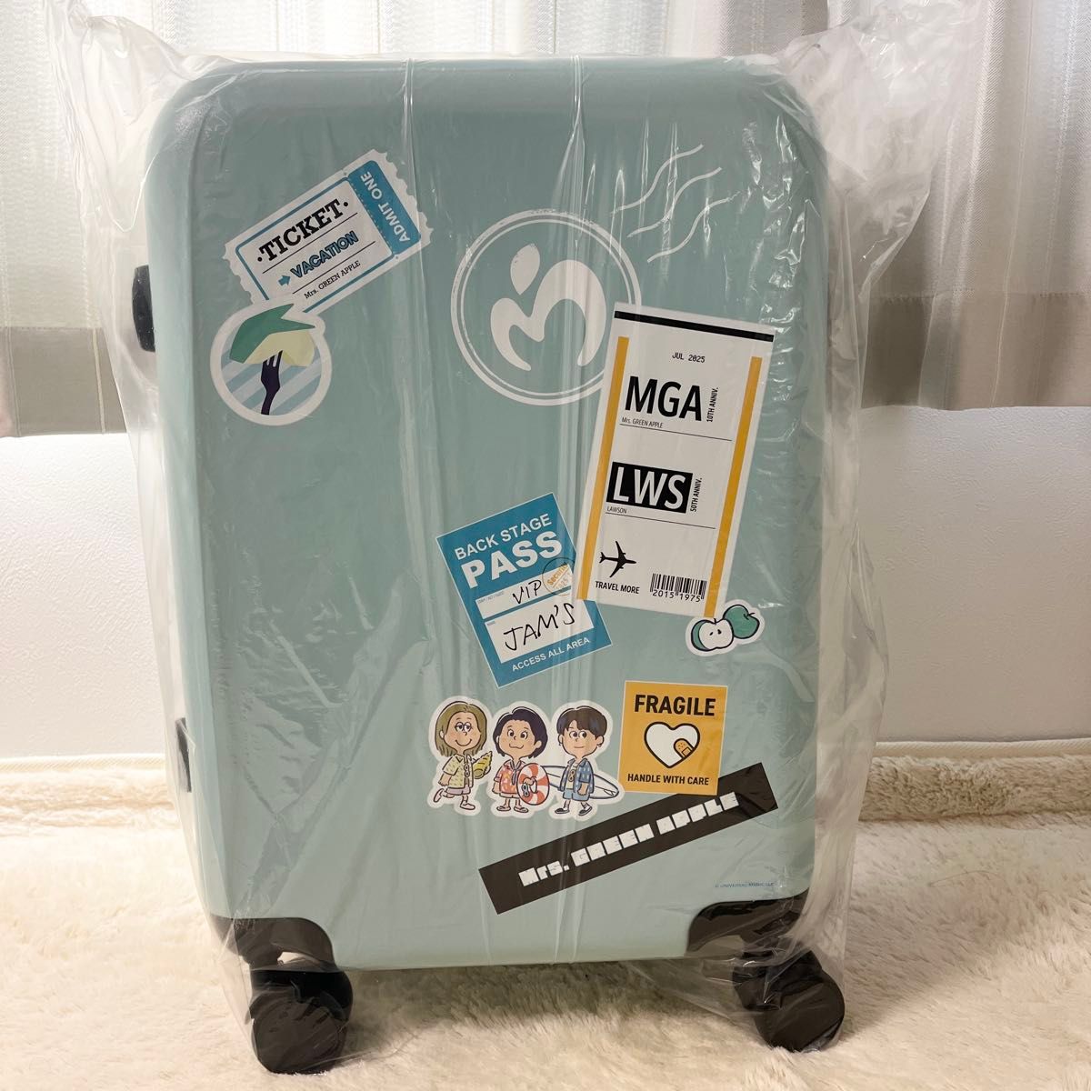 Mrs GREEN APPLE キャリーケース ローソン 当選品｜Yahoo!フリマ（旧