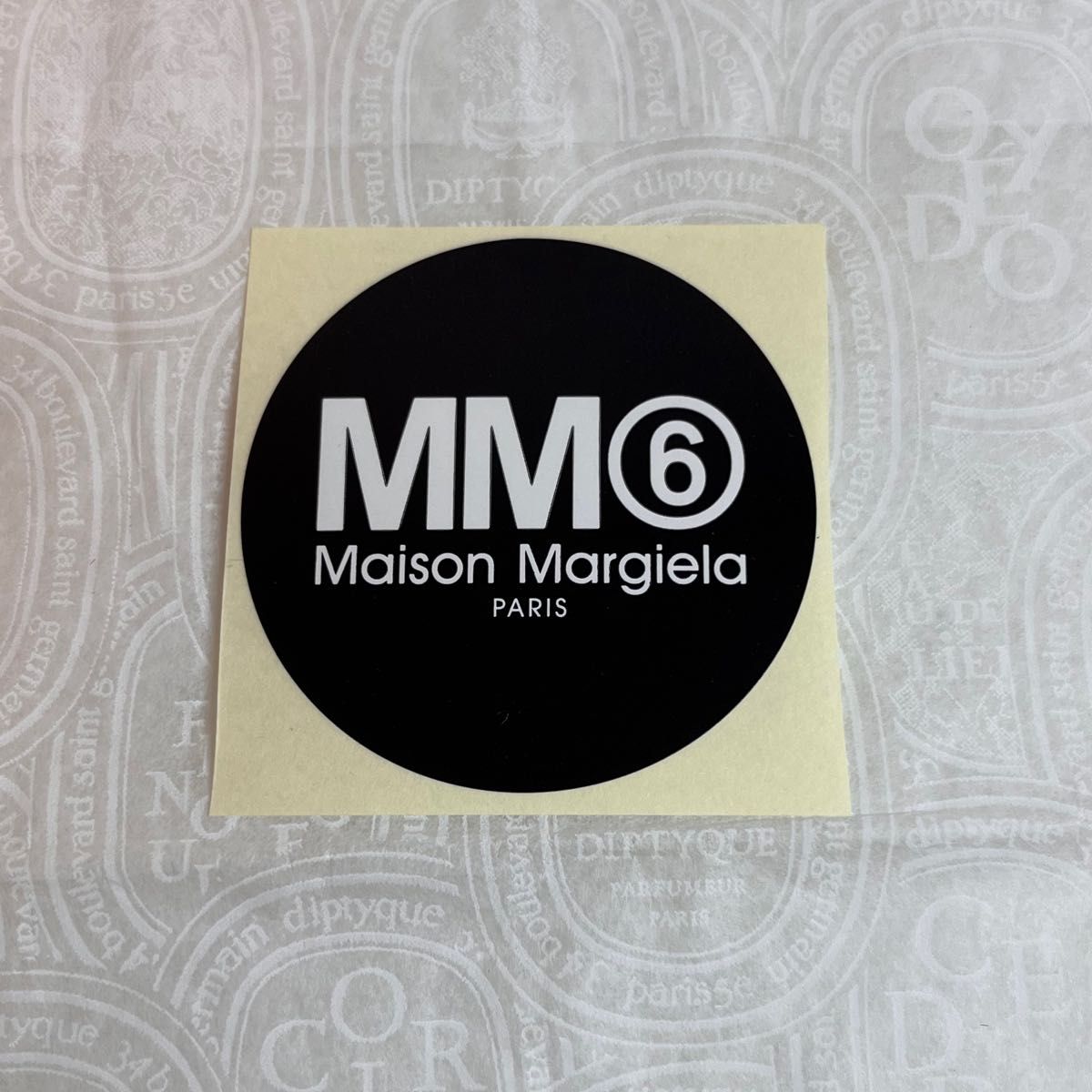 MM6 Maison Margiela メゾンマルジェラ ステッカー1枚 シール｜Yahoo