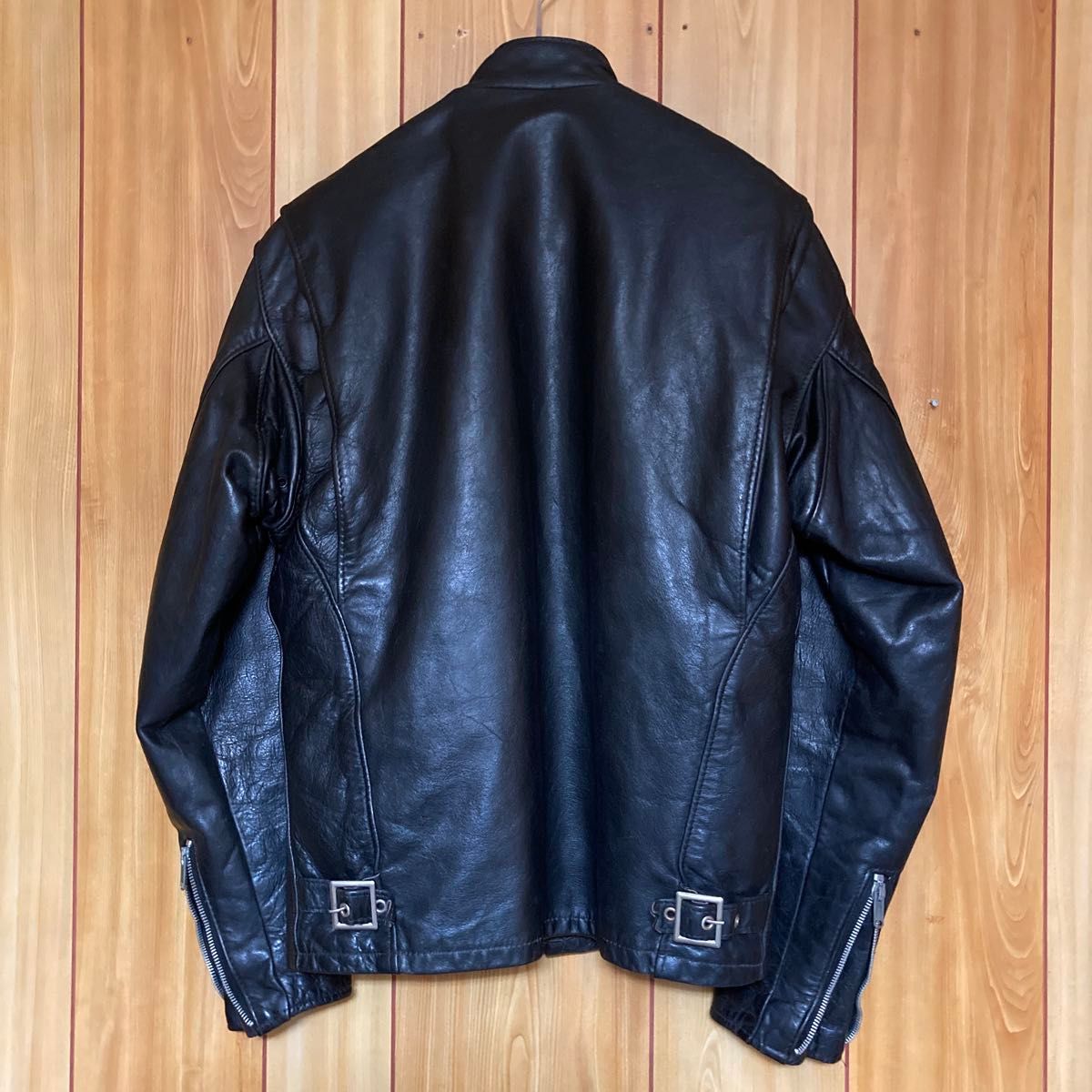 90s Schott ショット 米国製 141 シングルライダースジャケット ボア