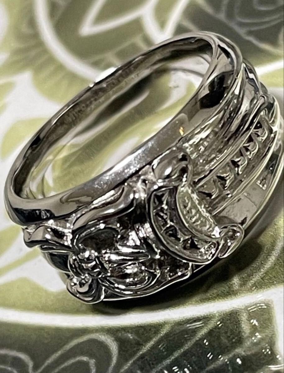 クロムハーツ Chrome hearts ダガー リング 16号 プラチナ PT 指輪