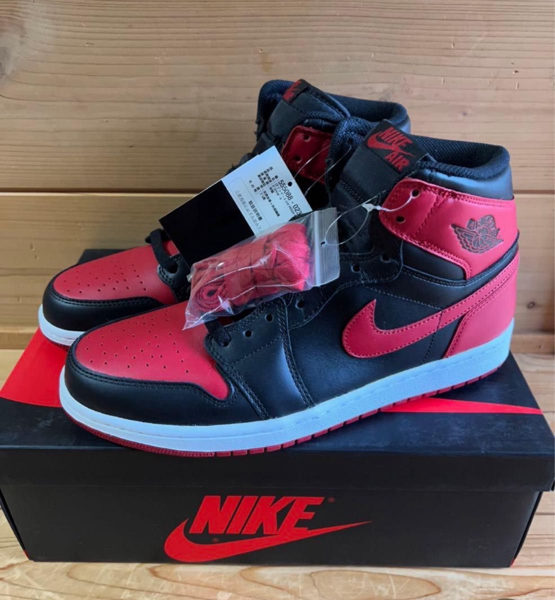 NIKE AIR JORDAN1 RETRO HIGH OG BRED 2013 サイズ28 5 新品未使用品