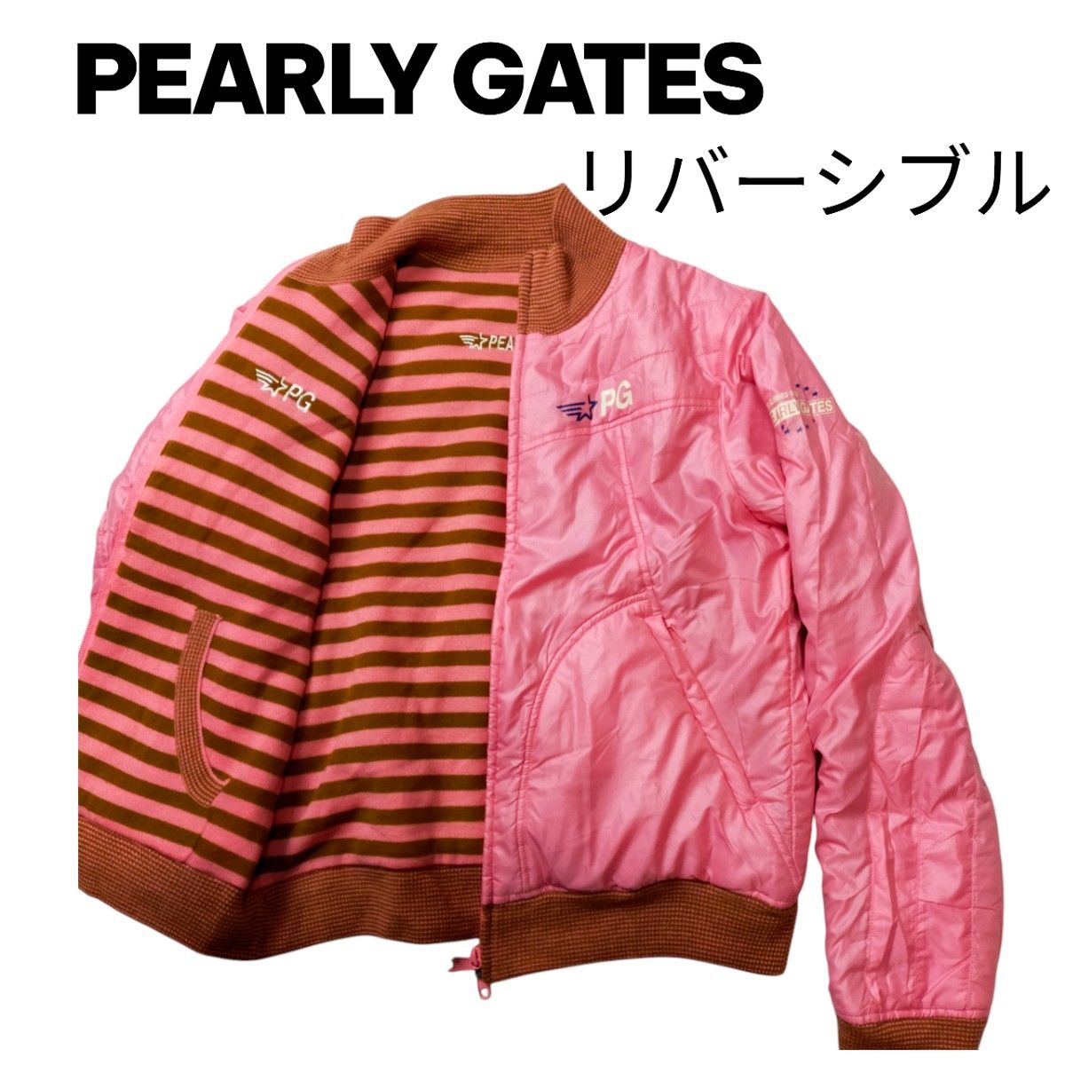 PEARLY GATES PG1989 レッドジャケット サイズ1 PEARLY GATES PG1989