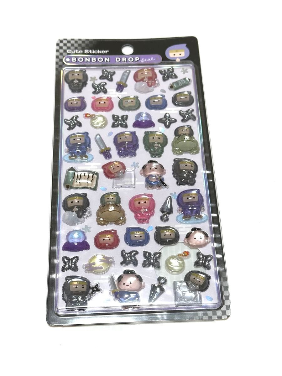 新品 忍者 ボンボンドロップシール 和柄｜Yahoo!フリマ（旧PayPayフリマ）
