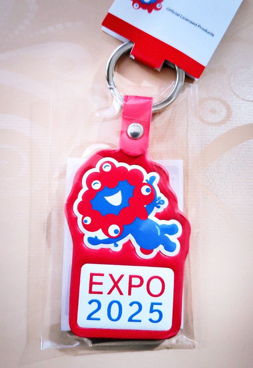 新品 未使用 】 EXPO2025 ミャクミャク ダイカット PUレザー