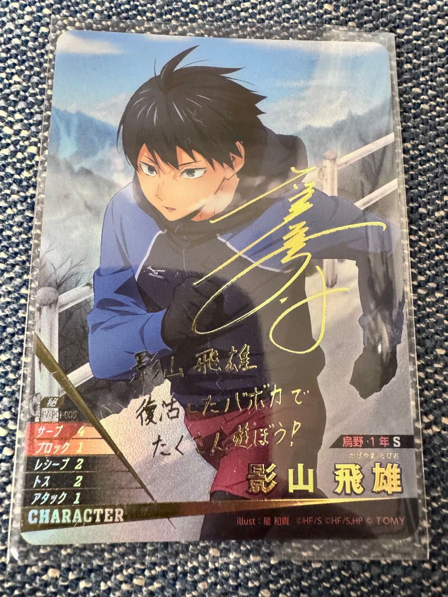 ハイキュー バボカ BREAK 影山飛雄 サイン｜Yahoo!フリマ（旧PayPay