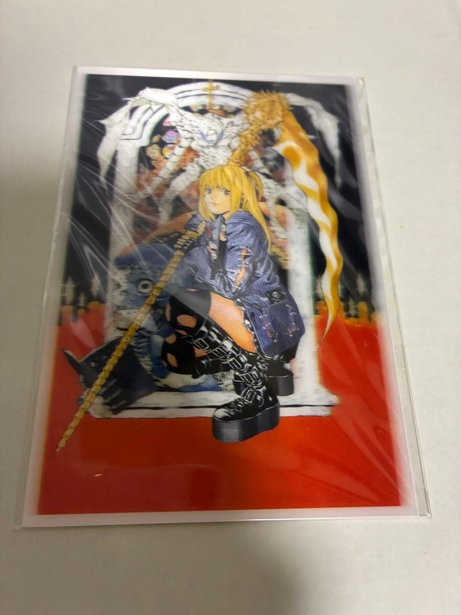 DMMくじ 弥海砂 A賞 開封品 おまけ3Dポストカード デスノート death