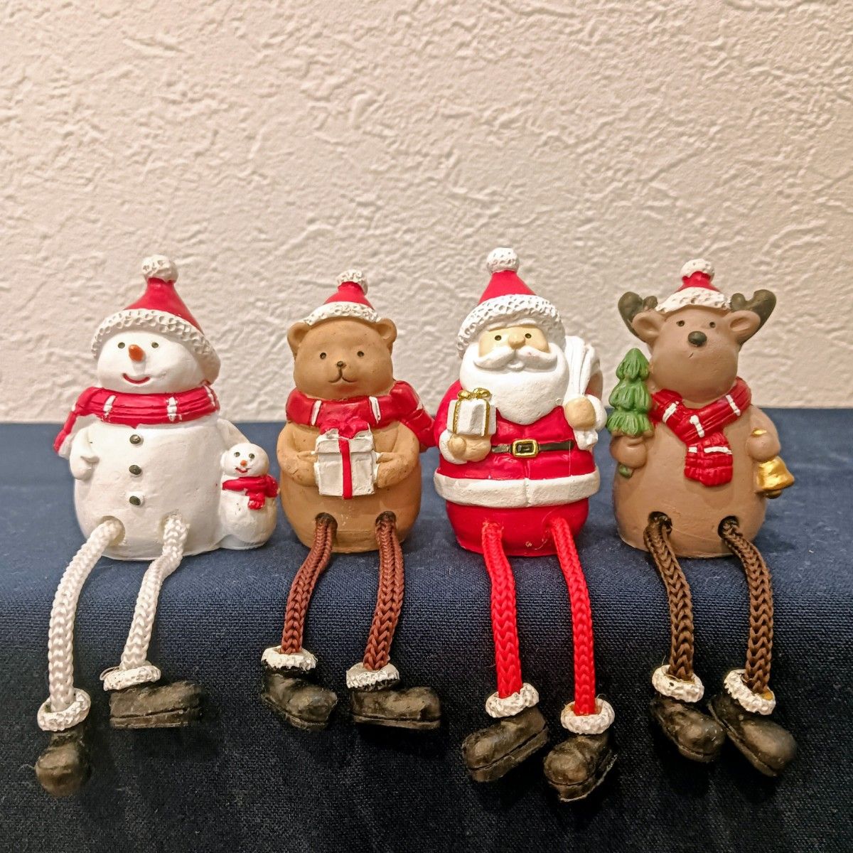 ナチュラルキッチン オブジェ クリスマス 置物 サンタ トナカイ くま
