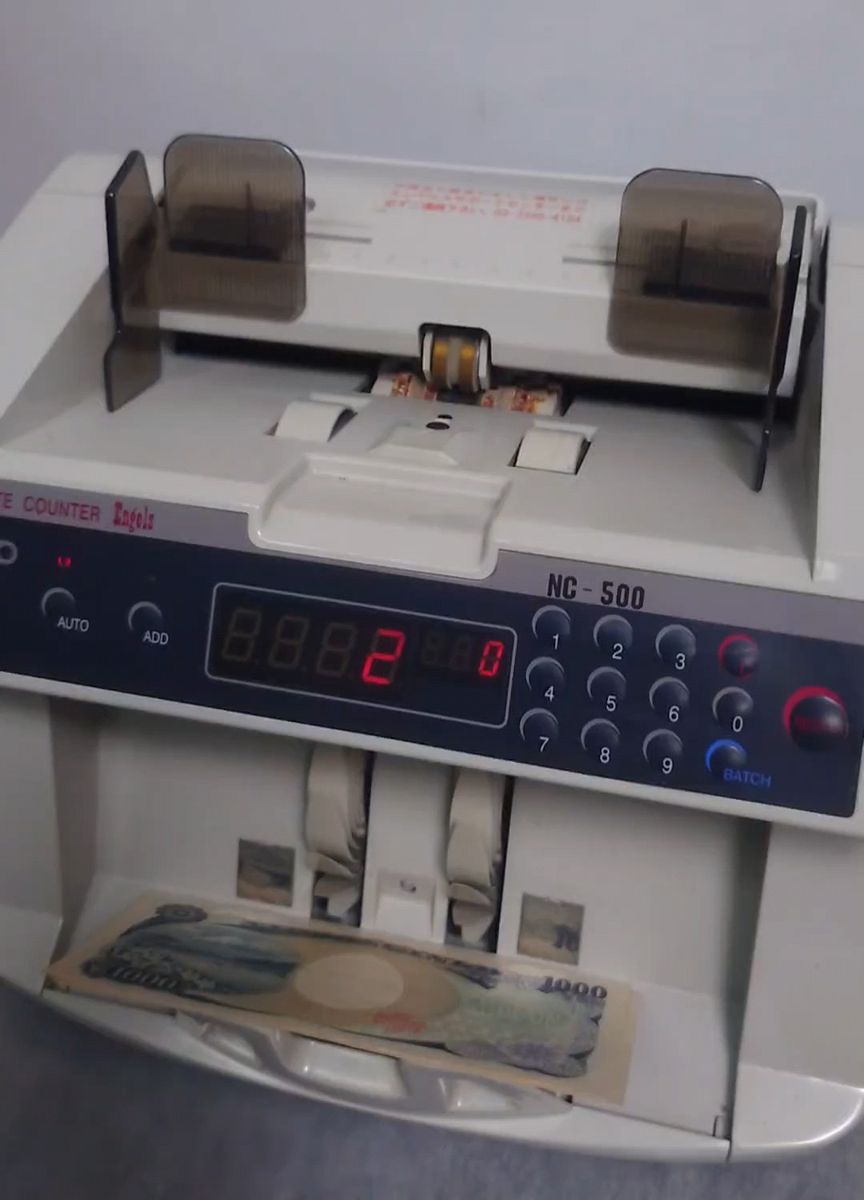 CTS Laxy HC-500 携帯型紙幣計数機 M-2000 ハンディカウンター｜Yahoo