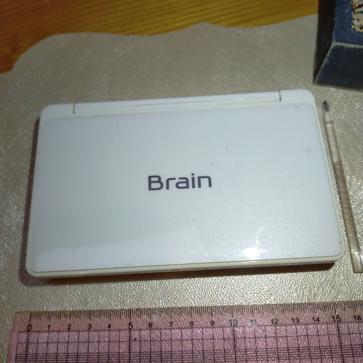シャープ 電子辞書 PW-SA1ホワイト白 Brainブレイン ボタン不具合