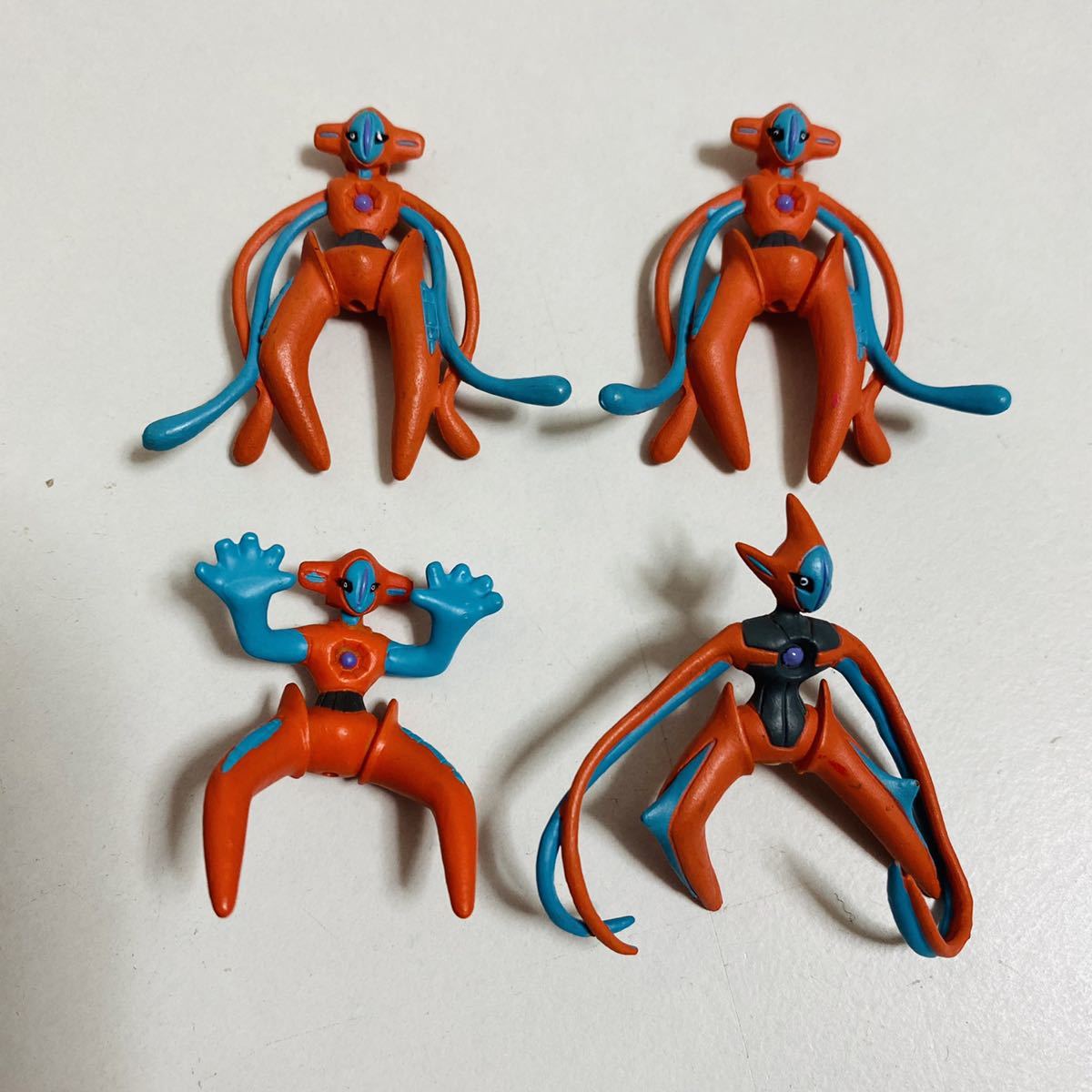 Yahoo!オークション - 【美品】立体ポケモン図鑑 デオキシス 4個セット