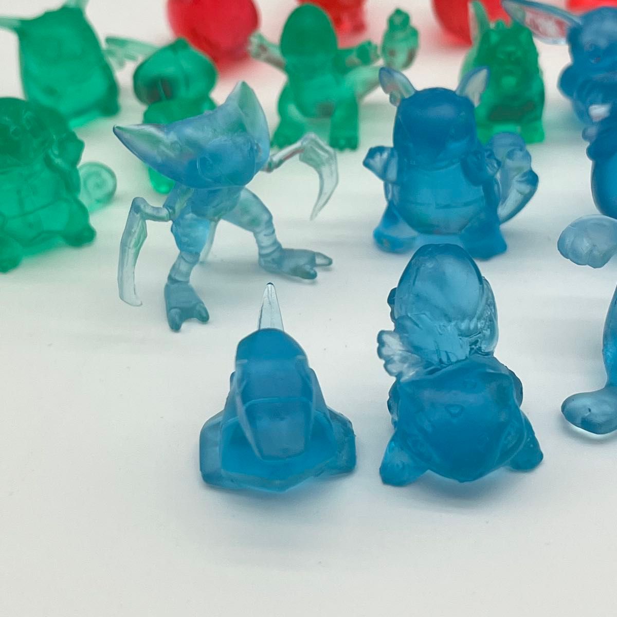 当時物・レア】ポケモン図鑑 クリアフィギュアセット バンダイ BANDAI