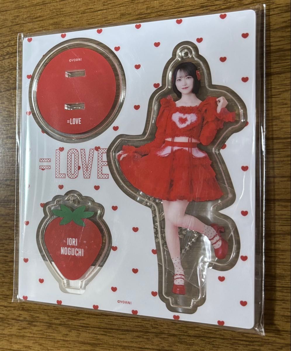 LOVE イコラブ 野口衣織 アクリルスタンド アクスタ とくベチュ して