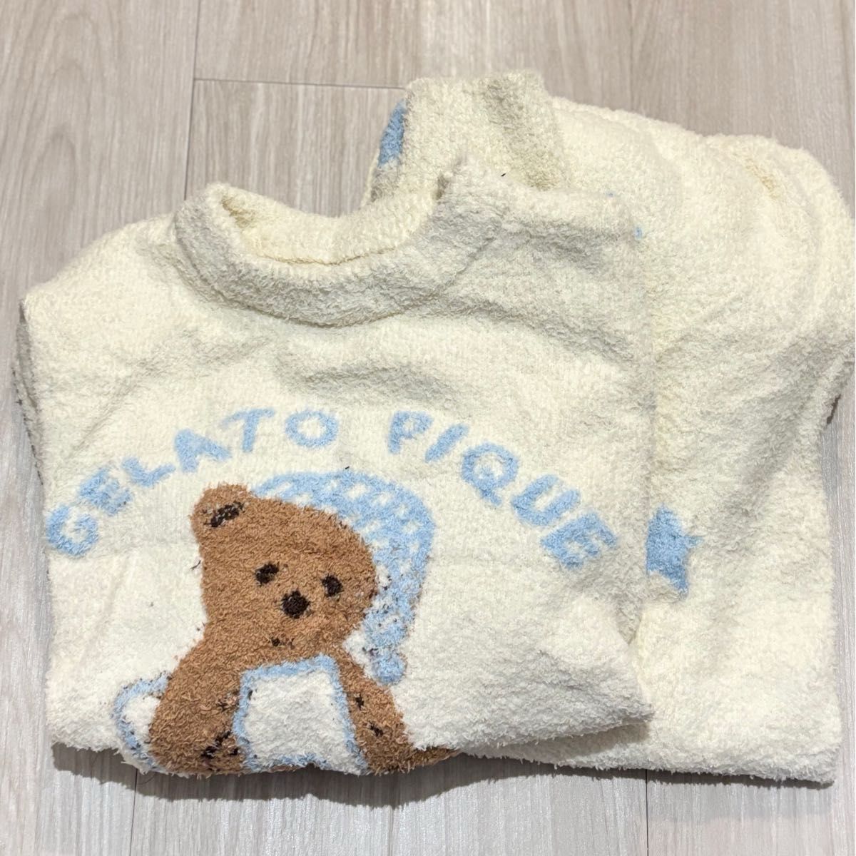 新品未使用】ジェラートピケ GOOD NIGHT BEARプルオーバー&ロング