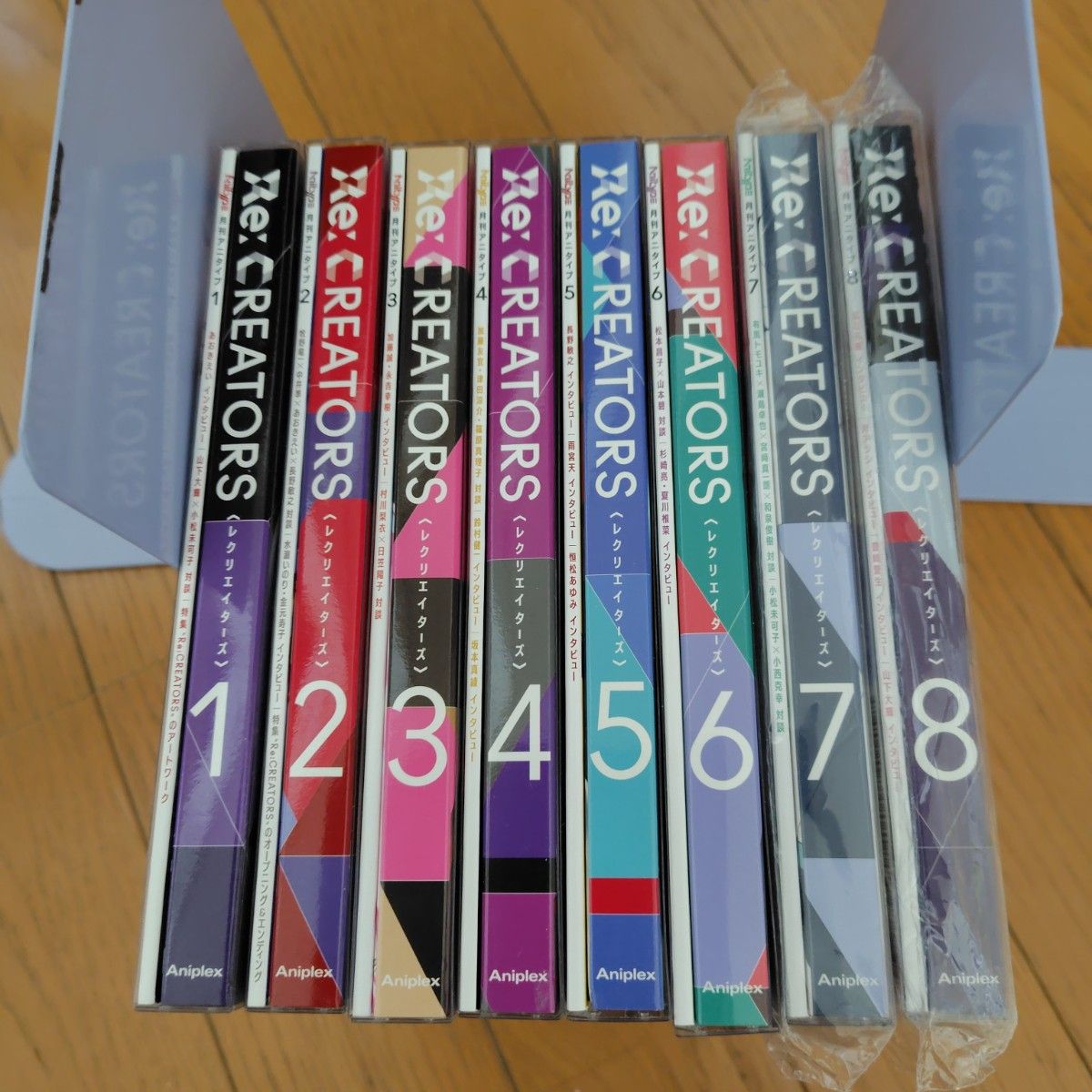 Blu-ray Re CREATORS レクリエイターズ 全8巻セット 完全生産限定版