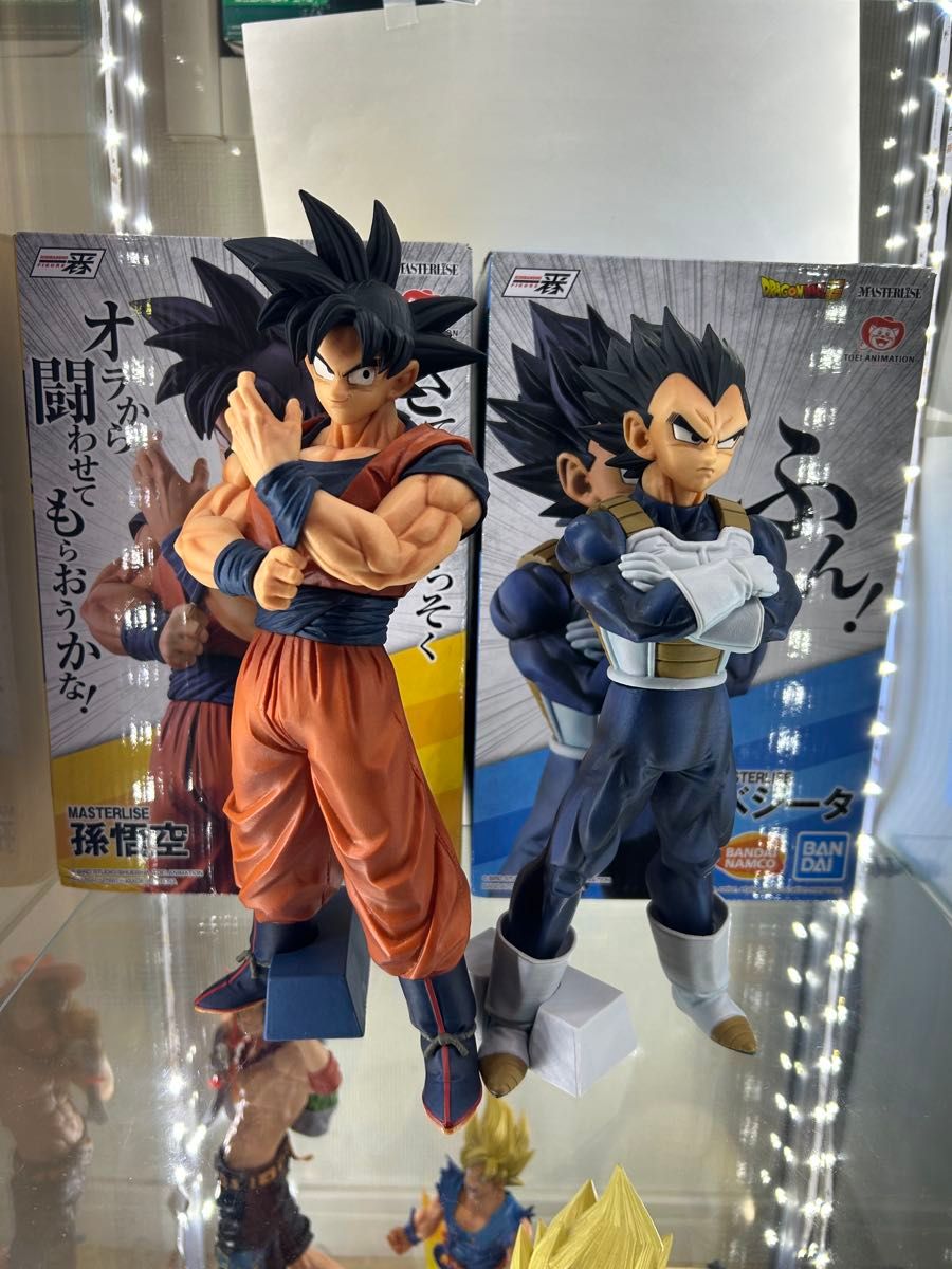 ドラゴンボール strong chains 一番くじ 悟空 ベジータ フィギュア