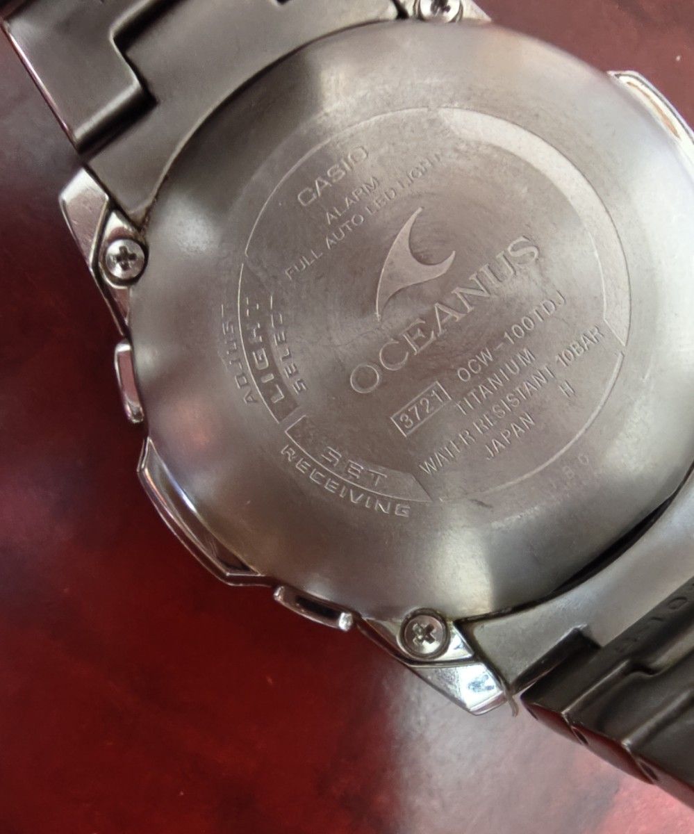 OCEANUS CASIO OCW-100TDJ中古動作品 電池交換済 本体のみ｜Yahoo