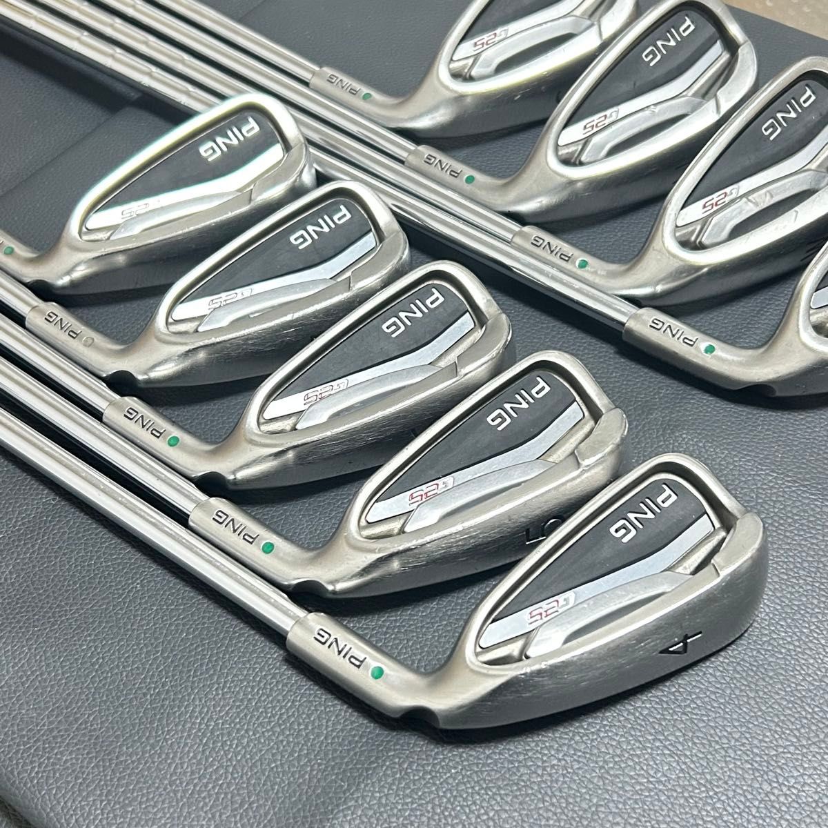 ピン PING G25 アイアンセット 4〜9・W・U・S N S PRO 850GH S 名器