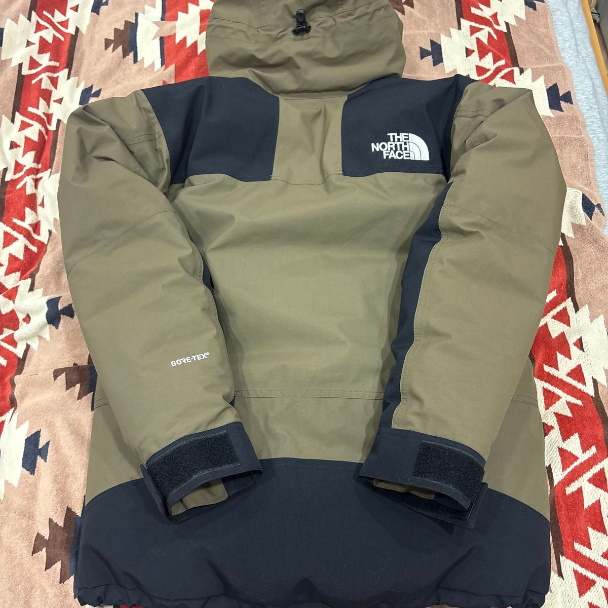 希少 ビーチグリーン マウンテンダウンジャケット ノースフェイス M