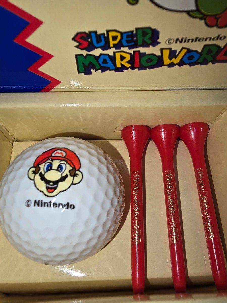 激レア スーパーマリオワールド ゴルフボール ギフト｜Yahoo!フリマ