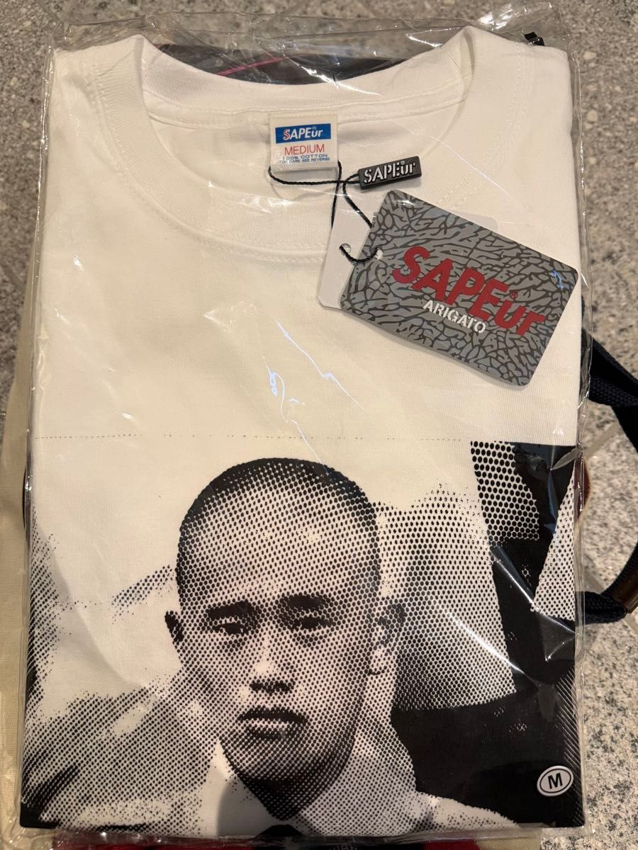 浜田雅功 x SAPEur 空を横切る飛行雲展コラボ 限定Tシャツ Mサイズ