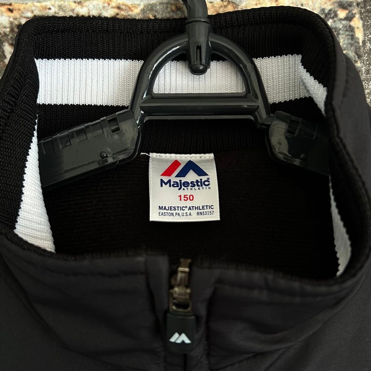 美品 野球 福岡ソフトバンクホークス グランドコート majestic 150