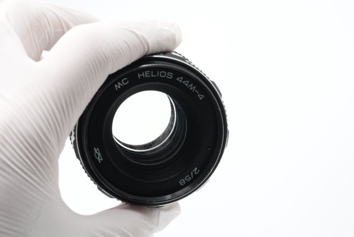訳有セール Helios-44M-4 58mm f2 ヘリオス M42マウント ぐるぐるボケ