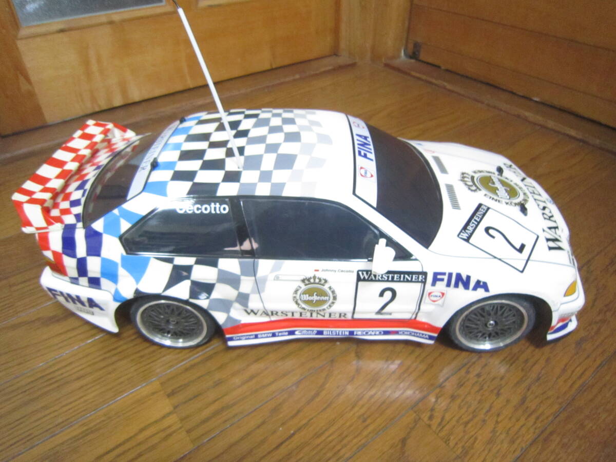 激レア 動作動画有 1/10 ワイド 京商 BMW M3 GTR kyosho EP R/C 年代物