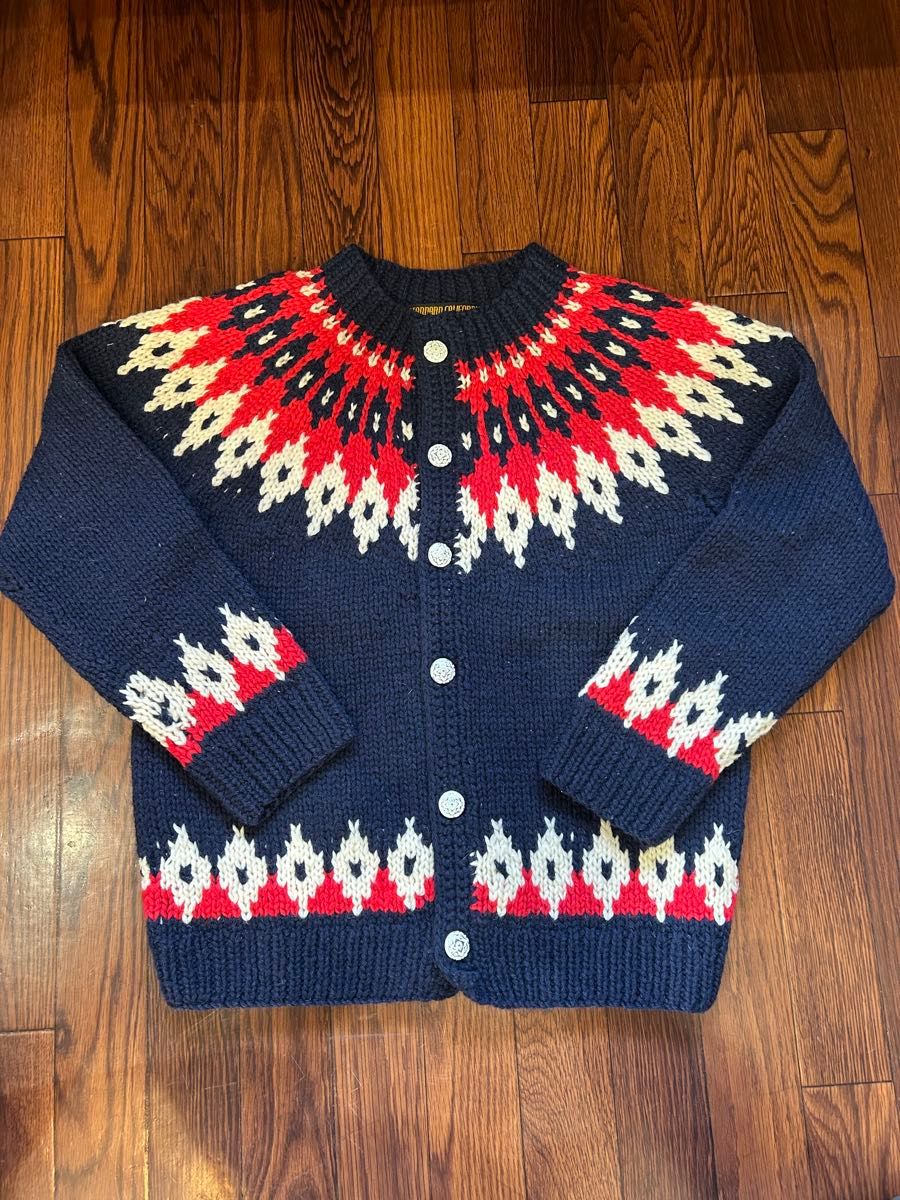 スタンダードカリフォルニア ハンドニット ロピカーディガン sizeS