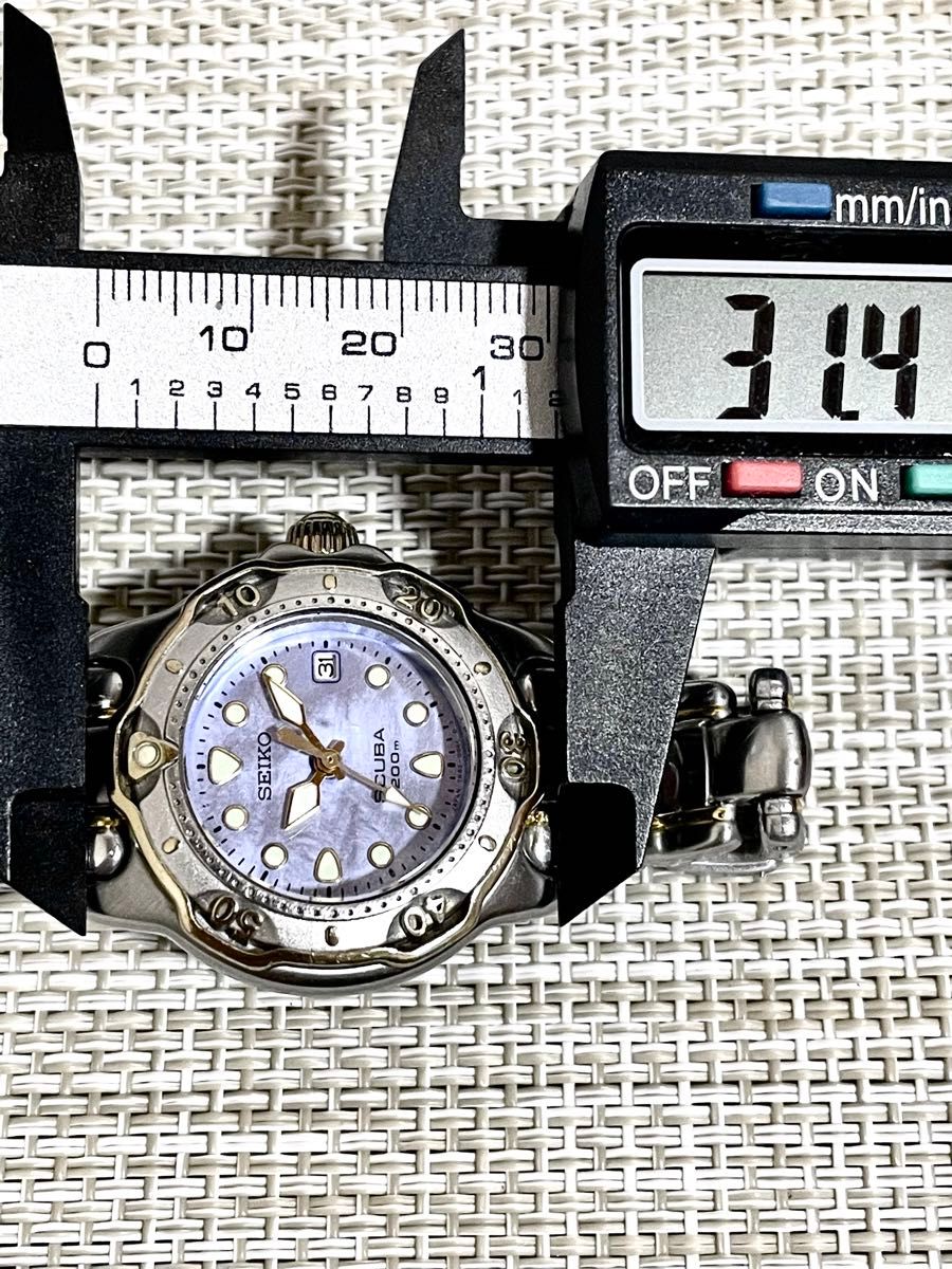 希少モデル ヴィンテージ93'美品/稼働]SEIKO SCUBA 200 セイコー