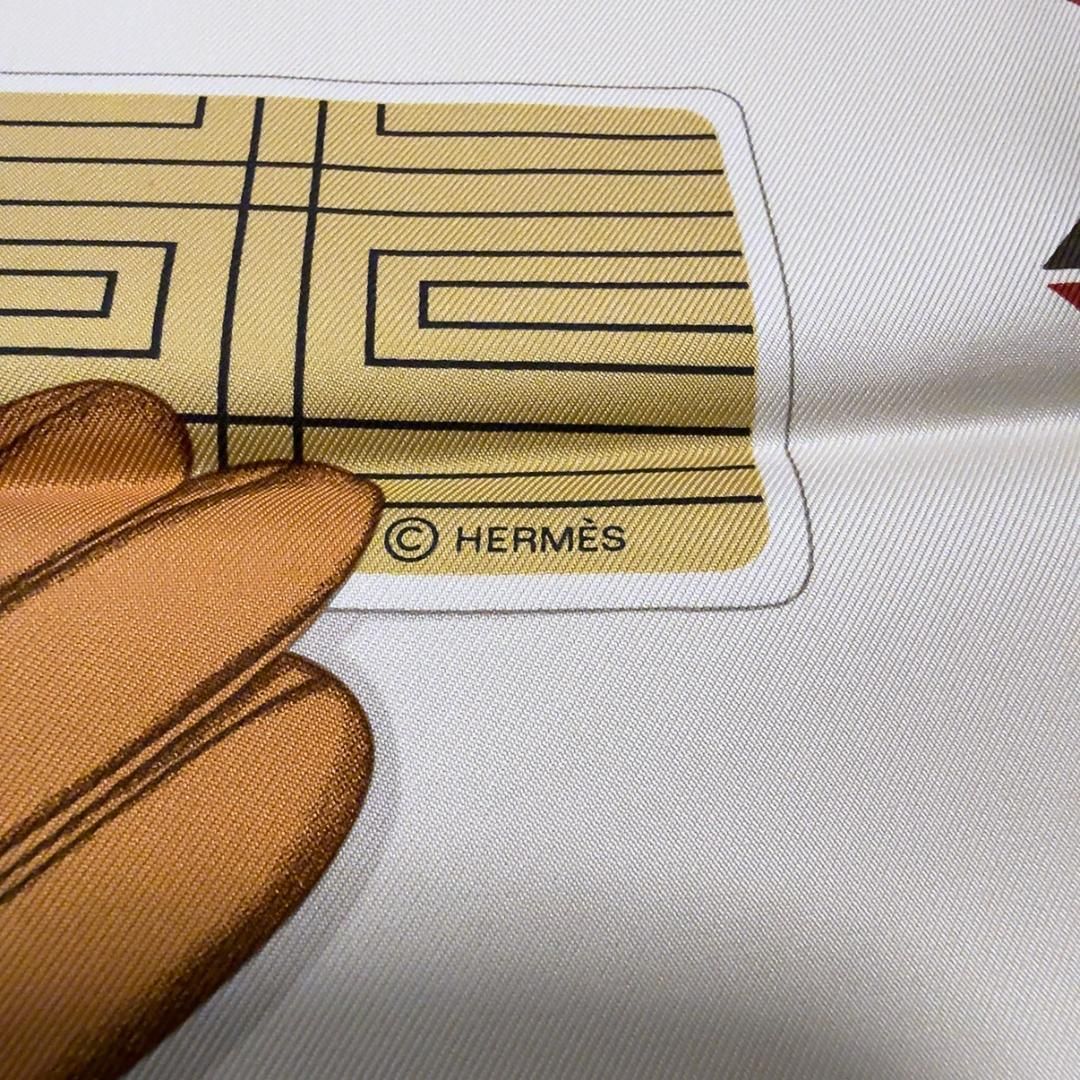 エルメス カレ90/L'Heure des Gants/手袋の時計/スカーフ｜Yahoo