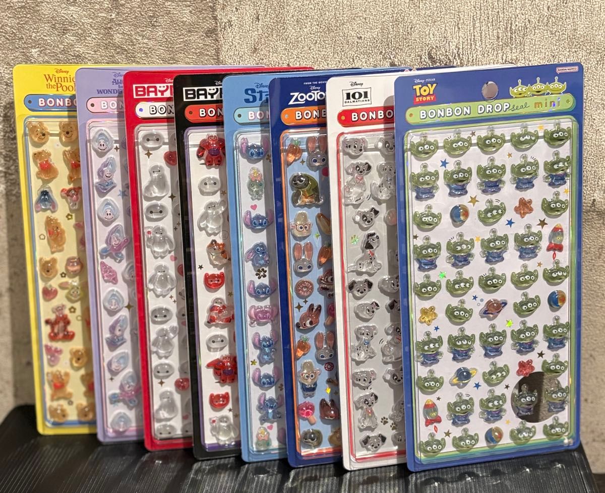 新作12月発売品 ボンボンドロップシール mini 正規品 8種類