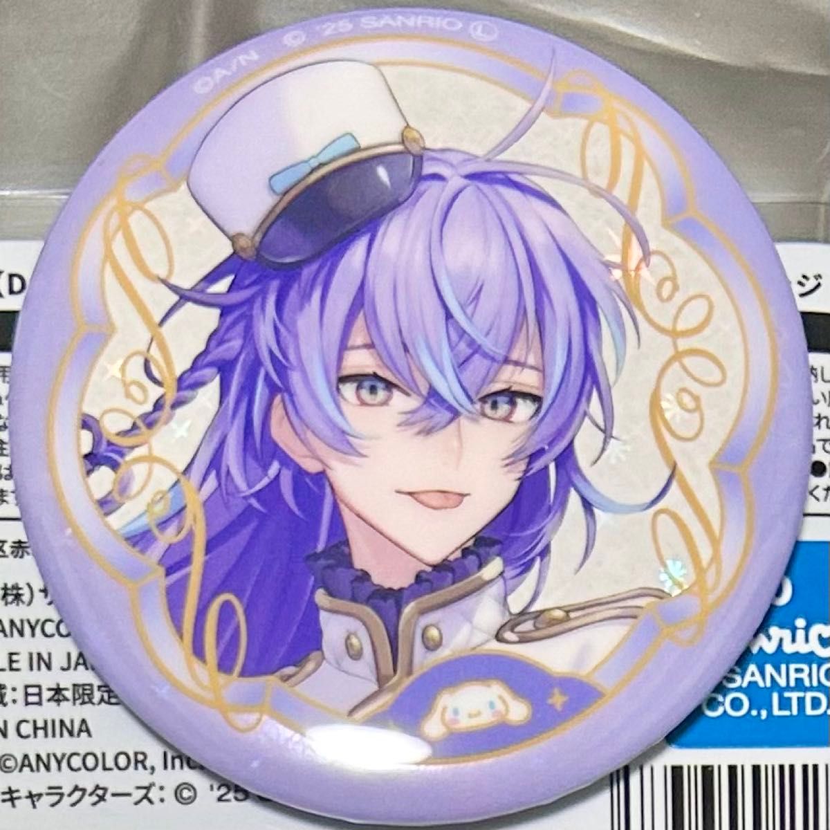 にじさんじ 星導 ショウ Dytica サンリオ 缶バッジ キラキラ缶バッジ