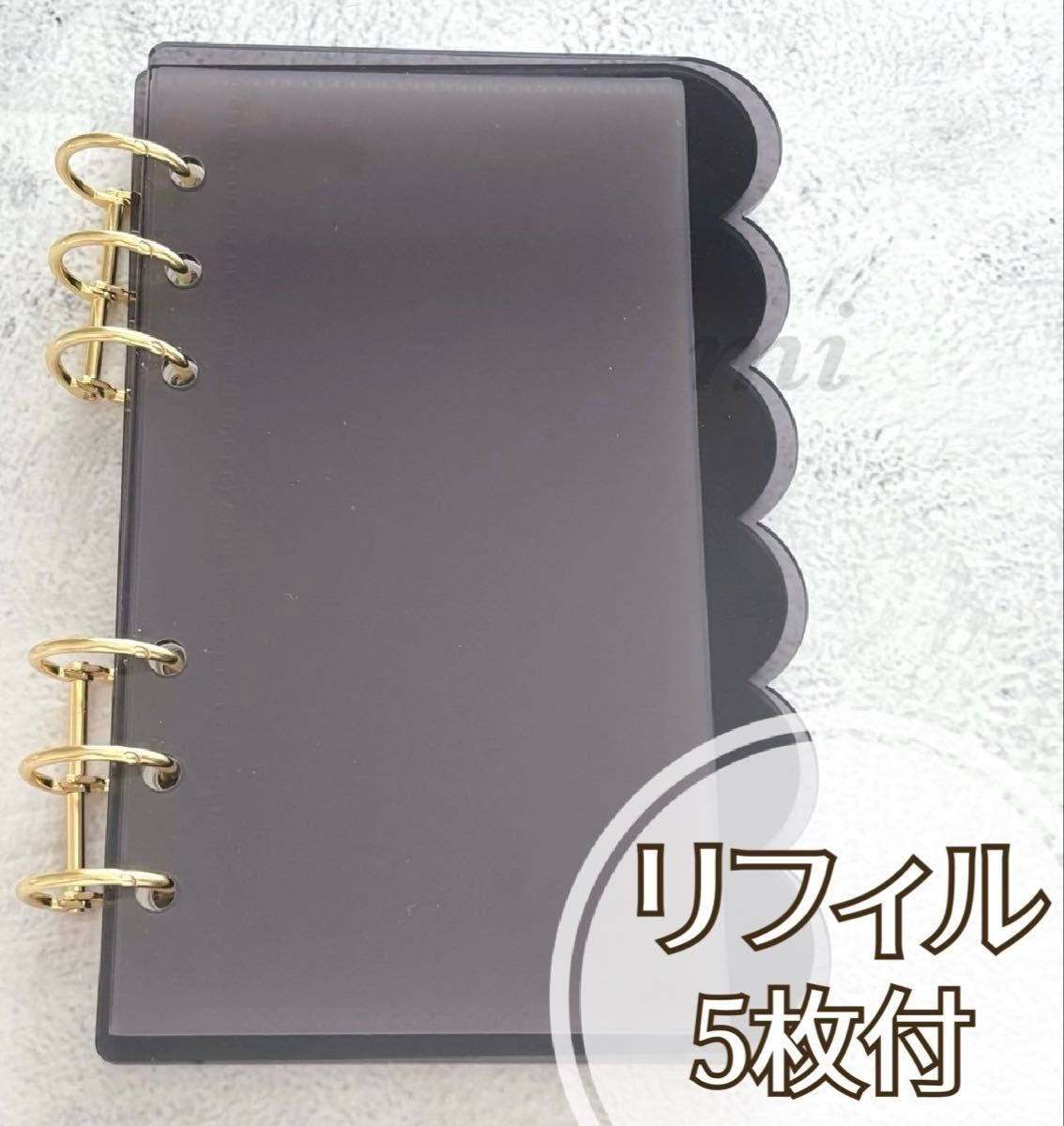 アクリルバインダー 韓国 saving 貯金 A6 リフィル バインダー貯金