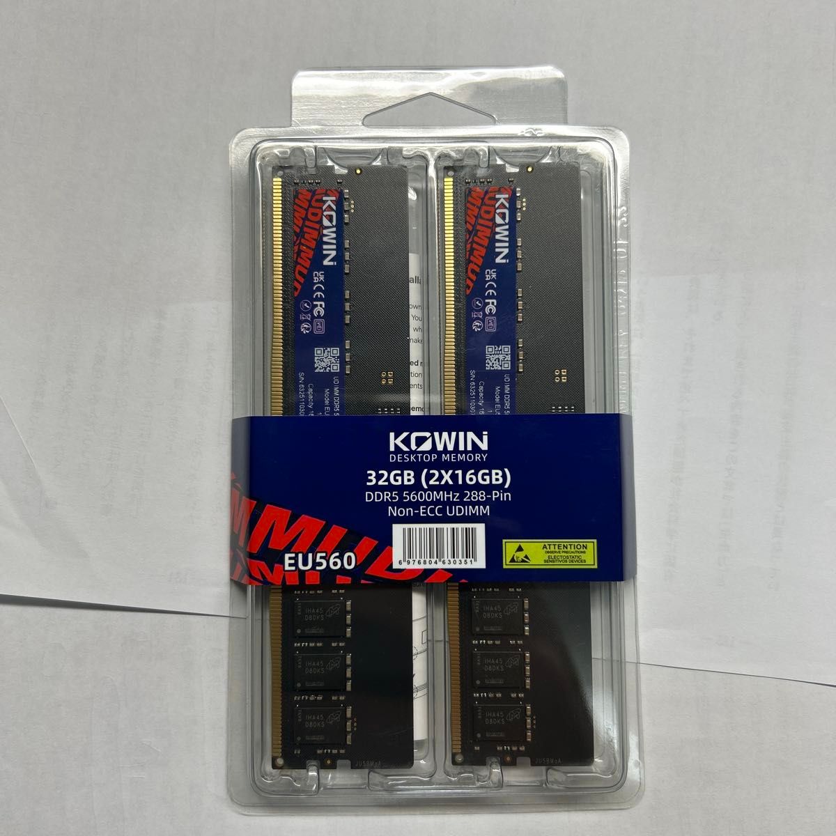 i*i様 （新品）KOWIN 32GB (2x16GB) DDR5 5600MH 新品】KOWIN 32GB