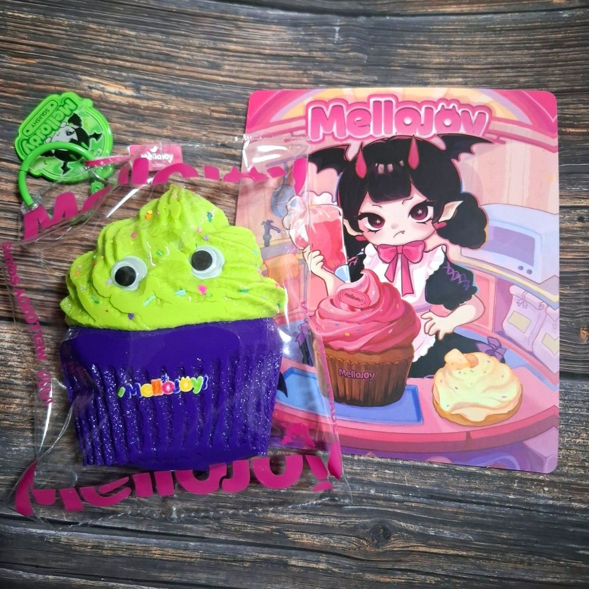 mellojoy カップケーキ カップケーキか スクイーズ エイリアン