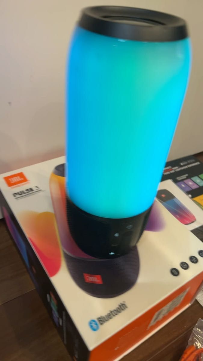 新品未開封】JBL PULSE 3 スピーカー ブラック ポータブルBluetooth