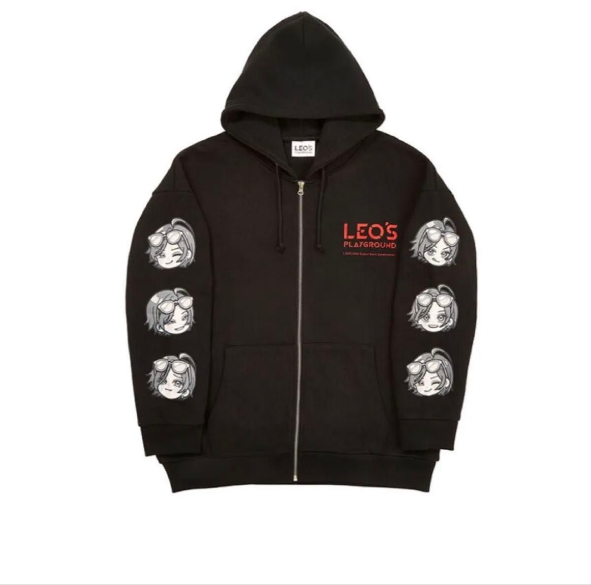 山田涼介 LEO パーカー ジップパーカー ブラック LEO size｜Yahoo