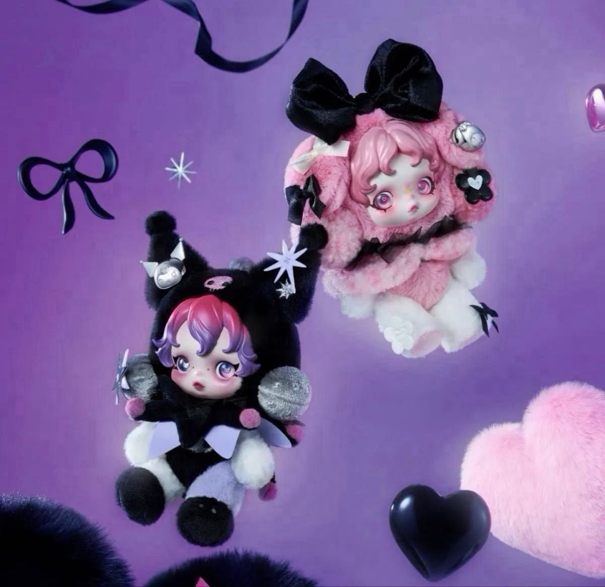 POPMART スカルパンダ×マイメロ＆クロミ 2体セット SKULLPANDA｜Yahoo