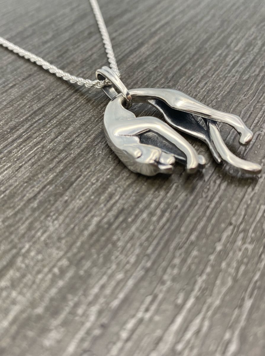 舐達麻 バダサイ リッキー シルバー silver 925 豹 ペンダント