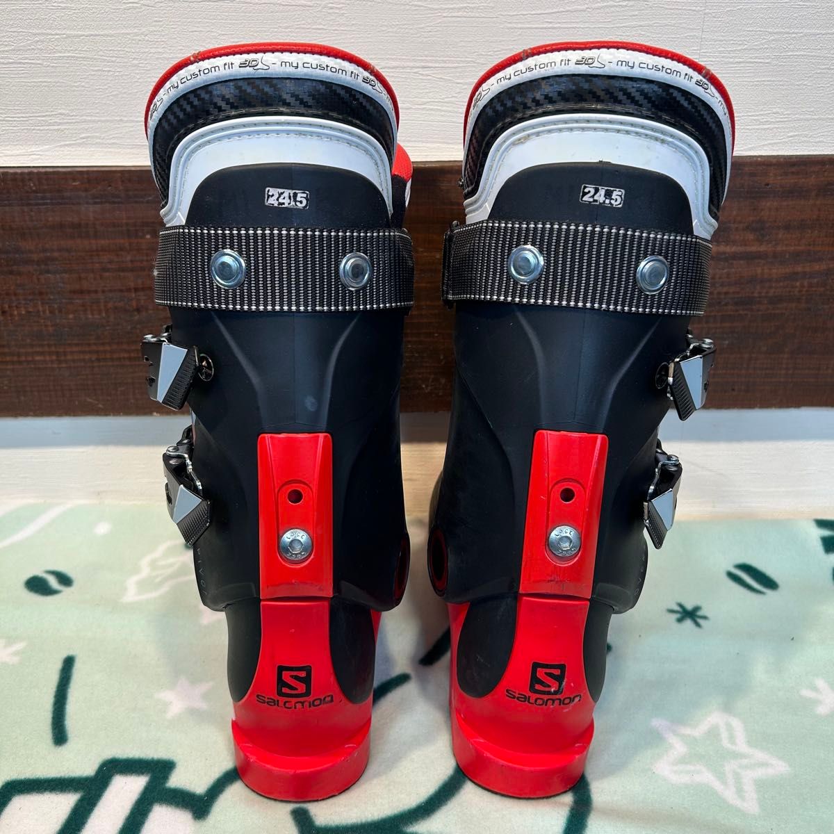 美品 SALOMON XMAX 100 24〜24 5cm ソール長 285mm サロモン スキー